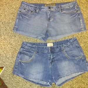 Women's jean shorts